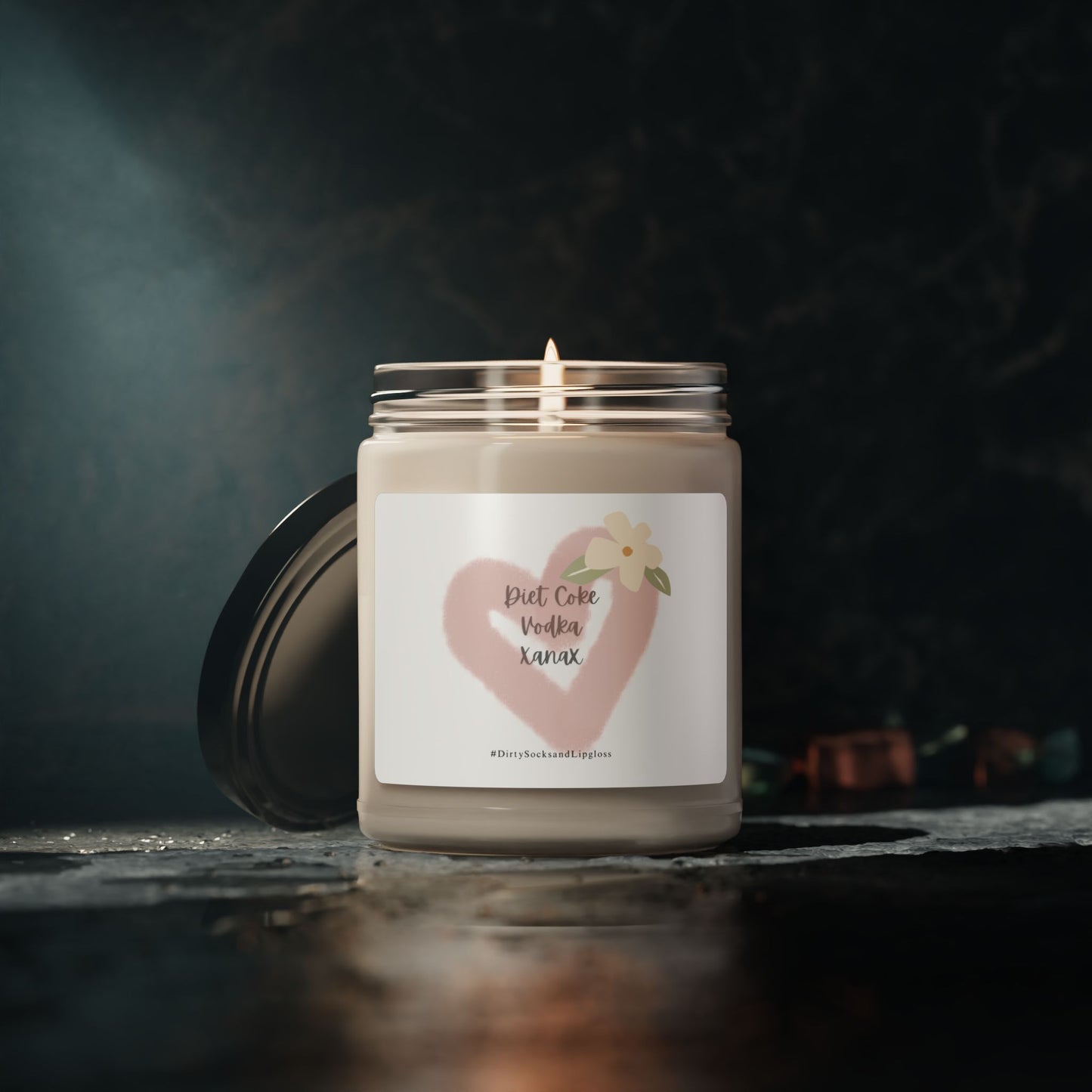 Diet Coke, Vodka, Xanax Scented Soy Candle, 9oz