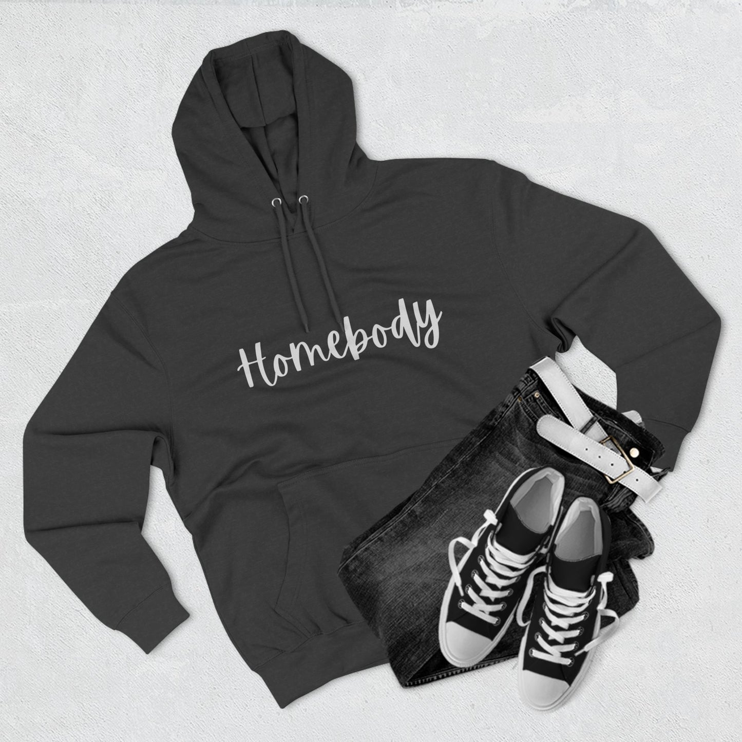 Homebody Three-Panel Fleece Hoodie