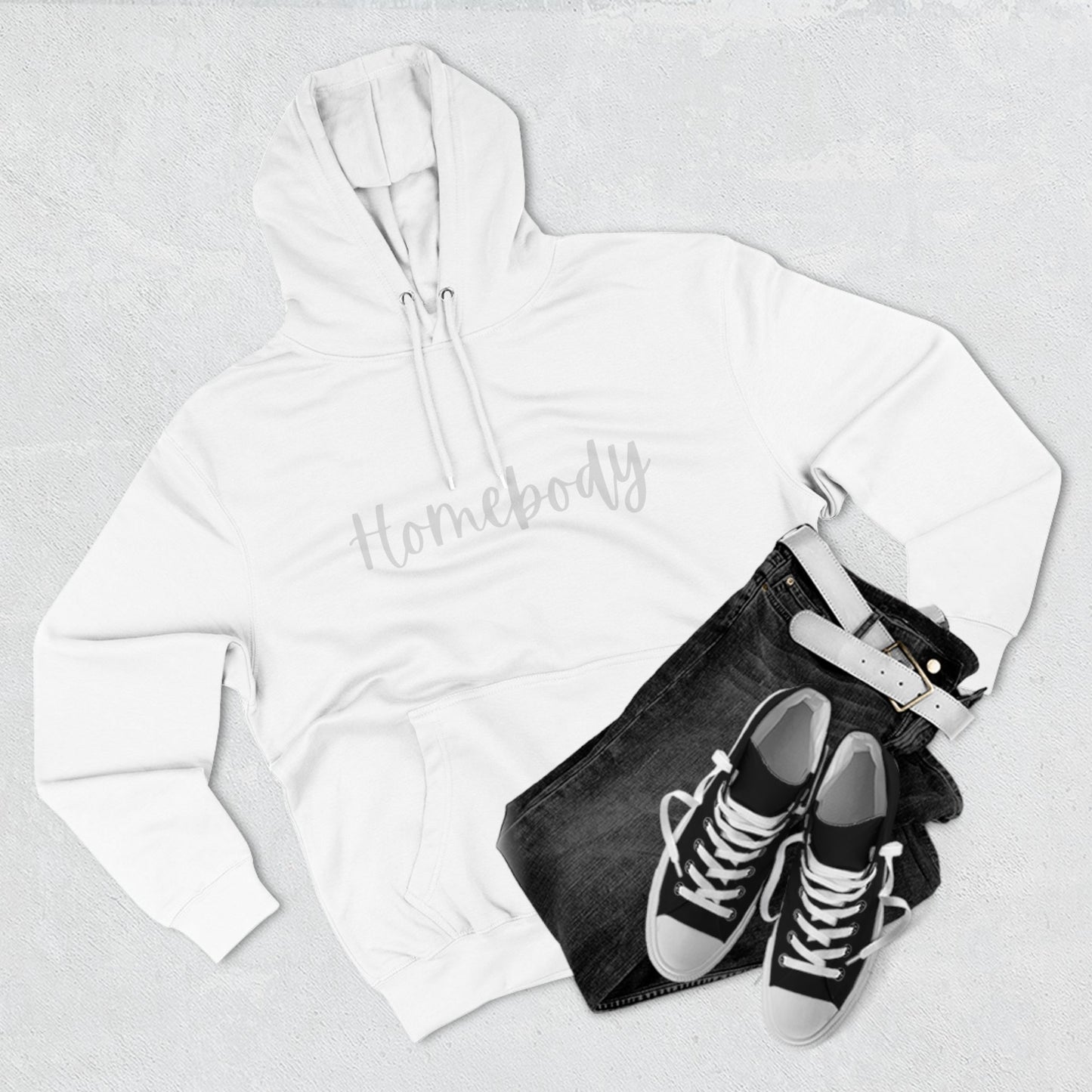 Homebody Three-Panel Fleece Hoodie