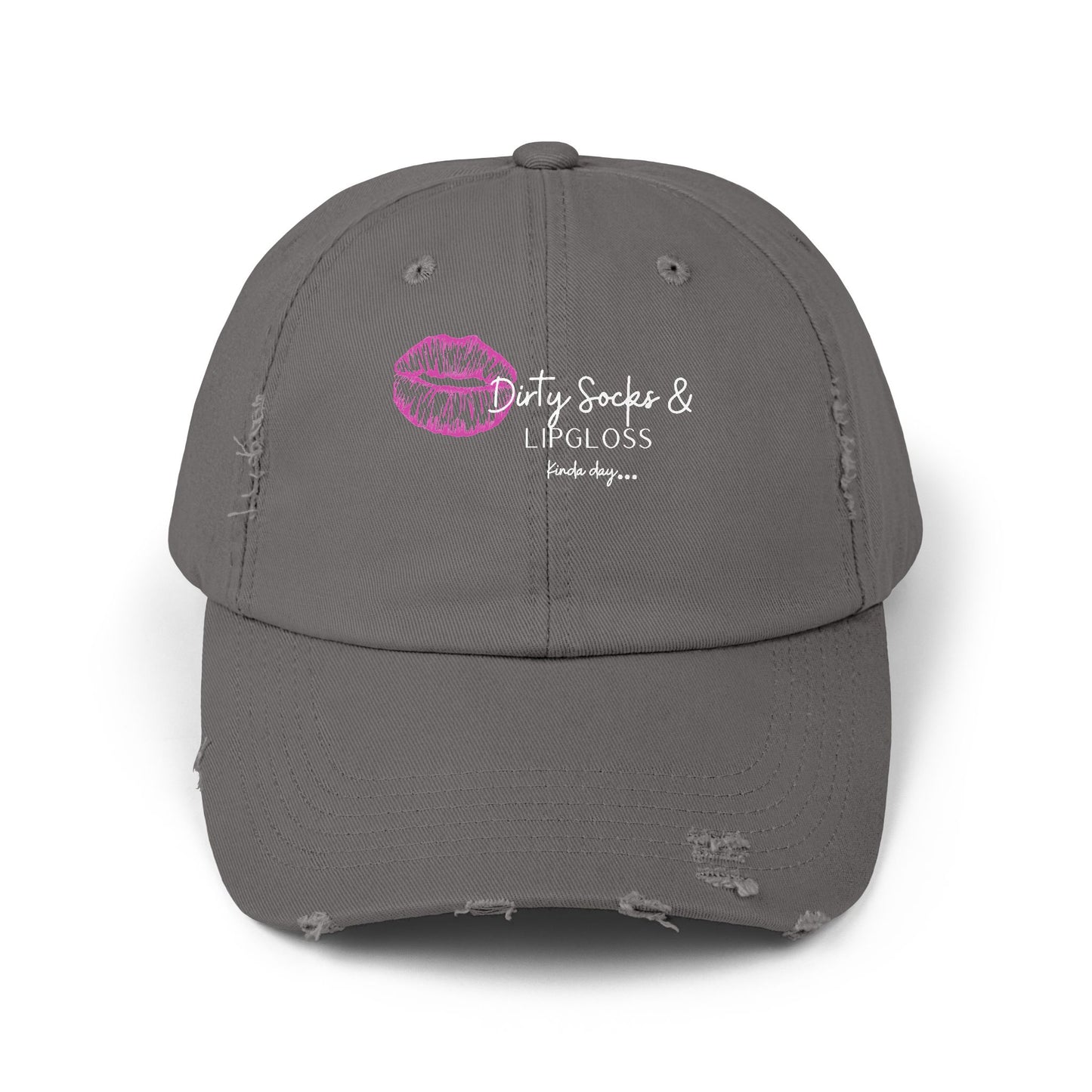 Dirty Socks & Lipgloss Distressed Cap
