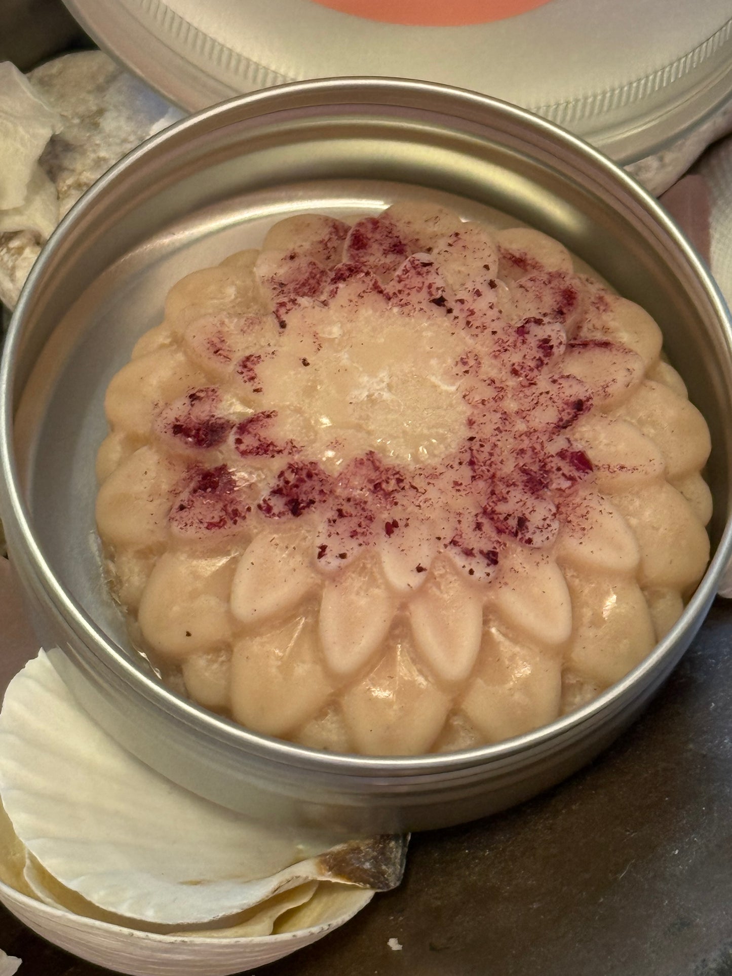 Rose Body Butter with Rose Petals